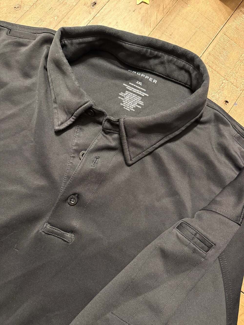 Propper Men's Performance Tactical Polo Shirt Black